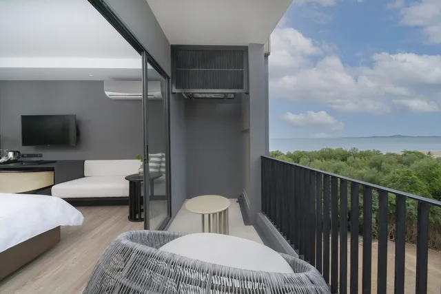 غرفة غراند ديلوكس بسرير كينج، Bayphere Hotel Pattaya JC 4/7