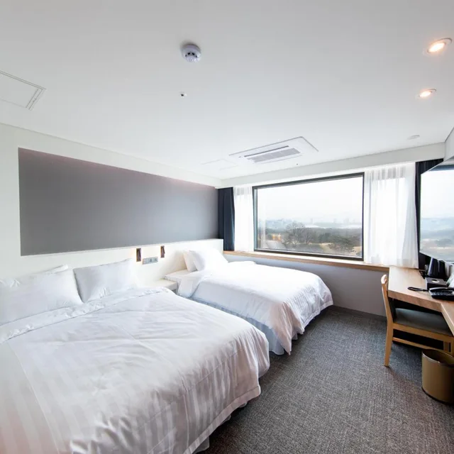 غرفة ديلوكس بسريرين منفصلين، Seoul Olympic Parktel 2/8