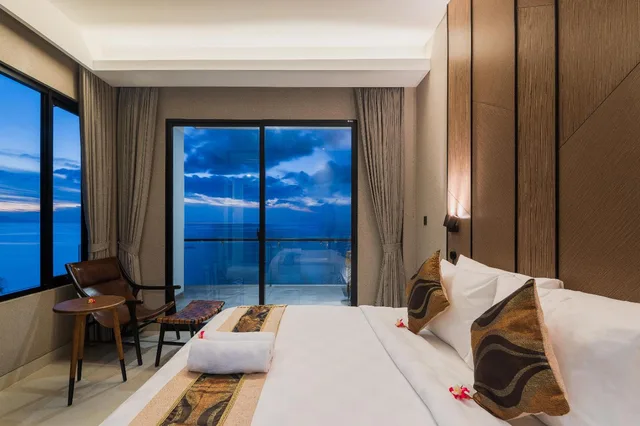 غرفة ديلوكس بسرير مزدوج بإطلالة على البحر، Padma Sari Hotel 2/10
