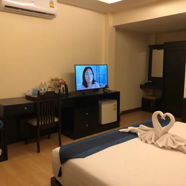 غرفة ديلوكس بسرير مزدوج بشرفة، Samui Mermaid Resort 2/6