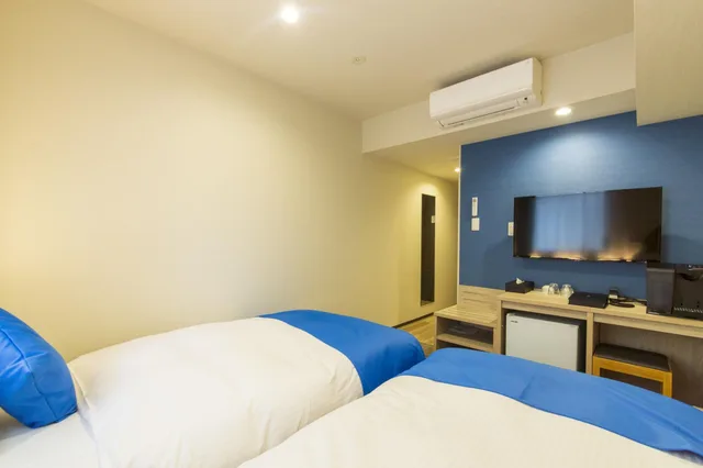 غرفة بسريرين منفصلين، Hotel Lantana Naha Kokusai Dori 1/3