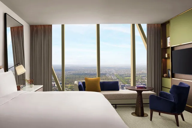 غرفة ديلوكس بسرير كينج، The Ritz-Carlton Melbourne 3/6