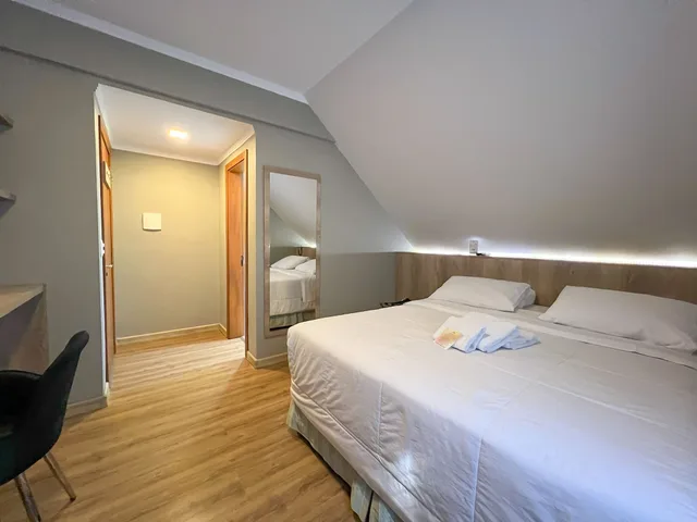 غرفة ديلوكس بسريرين منفصلين، Pousada Viena 10/10