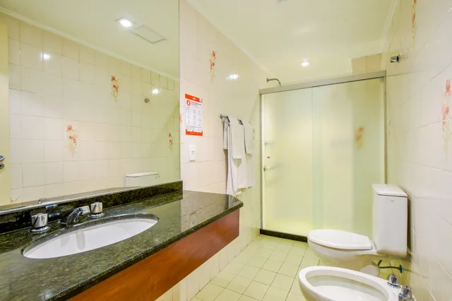 غرفة ثلاثية بثلاثة أسرّة، Hotel Park Tower Campinas by Nacional Inn 3/3