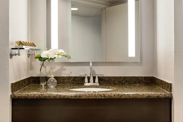 جناح بسرير كينج بإطلالة على المسبح مع أريكة، Renaissance Palm Springs 4/4