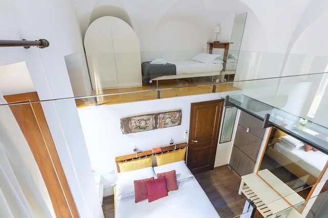 شقة بسرير كوين وسرير فردي مع أريكة، Rome Accommodation - Coronari 5/10