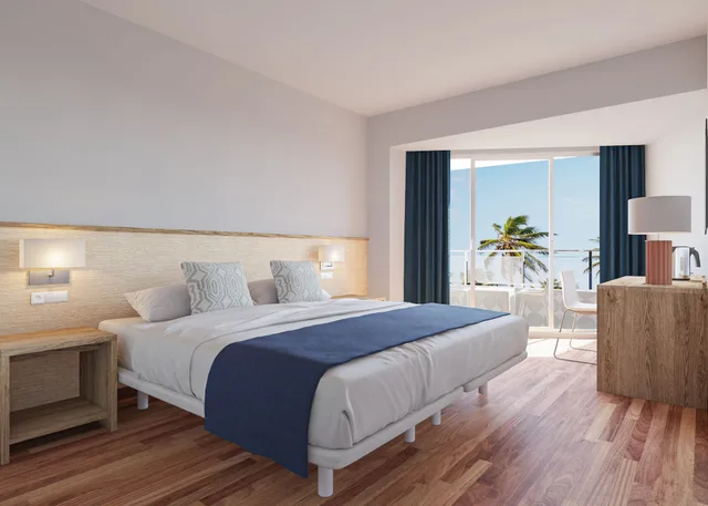 غرفة بسريرين منفصلين بشرفة، Hotel Costa Malaga (Adults Recommended) by Pierre & Vacances 2/10