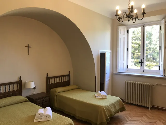 غرفة بسريرين منفصلين، HOSPEDERIA SANTA CRUZ 5/10