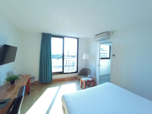 استوديو سوبيريور بسرير مزدوج بشرفة، Aparthotel Victoria Garden Bordeaux Center 2/7