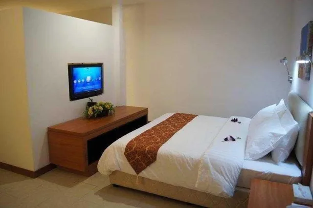 غرفة ديلوكس بسرير كينج، Gloria Swiss Hotel and Apartment Sandakan 1/3
