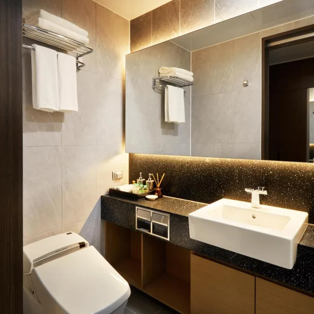 غرفة بسرير مزدوج يُسمح فيها بالحيوانات الأليفة، Ramada Hotel & Suites by Wyndham Gangwon Pyeongchang 4/5
