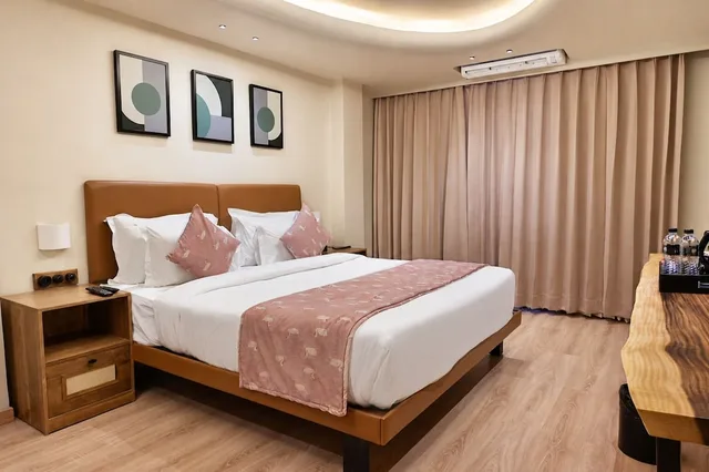 غرفة بريميير بسرير مزدوج بشرفة، HOTEL POONAM HAVELI 7/10