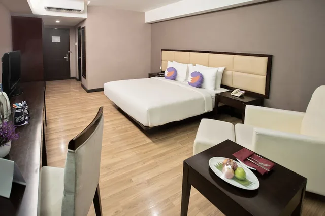 غرفة غراند كلاسيكية ديلوكس، FOX Hotel Gorontalo 2/3