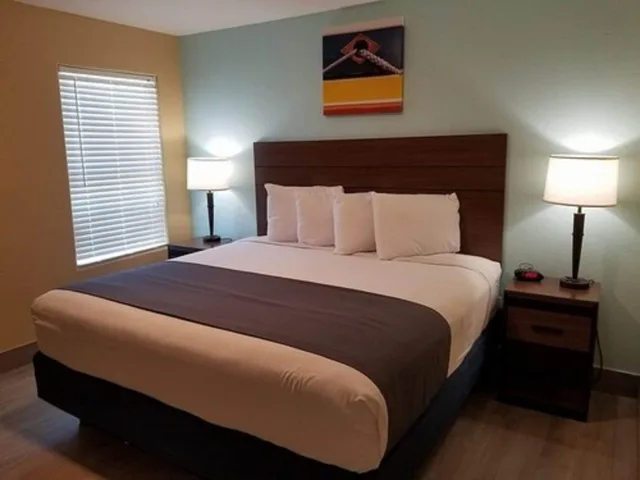 فيلا بسريرين مزدوجين بغرفتي نوم بمطبخ صغير، Captain Apos S Quarters Inn 2/3