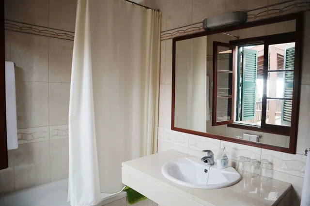 غرفة بسريرين منفصلين بإطلالة على الجبل، Casa D'avo Beatriz 10/10