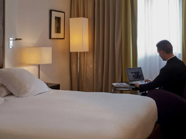 غرفة ديلوكس بسرير كينج، Pullman Montpellier Centre 7/10