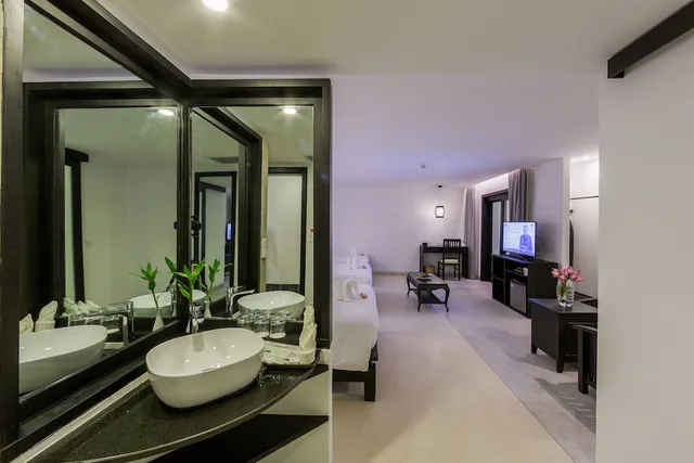 غرفة ديلوكس بسريرين مزدوجين، Aroma Angkor Boutique Hotel 8/9