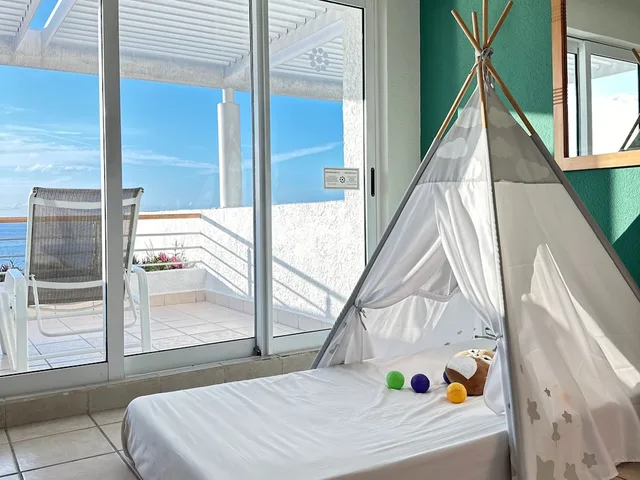 Deluxe, 2 Double Beds, Ocean View, Balcony, Casa Mexicana Cozumel 2/2