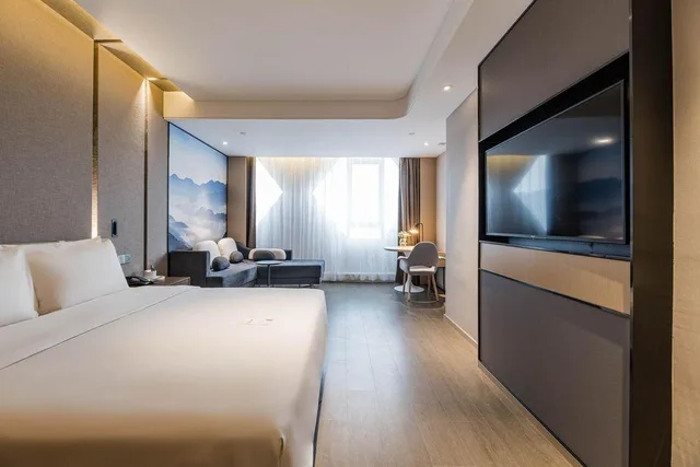 غرفة بسرير مزدوج، Atour Hotel (Xiangshan People's Square) 2/2
