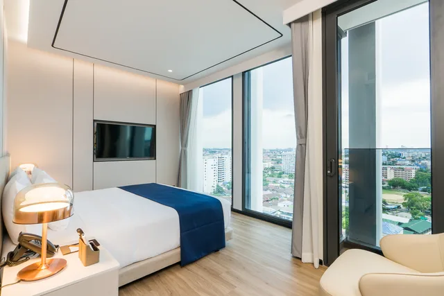 غرفة بريميير بإطلالة على المدينة، Arbour Hotel and Residence Pattaya (SHA Plus+) 5/7
