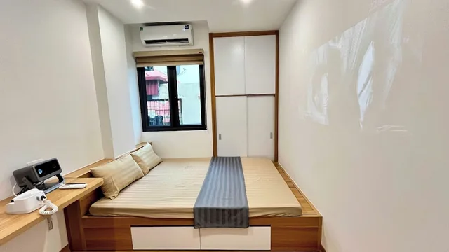 استوديو بسرير مزدوج بإطلالة على المدينة، Era Apartment Tam Da 3/9