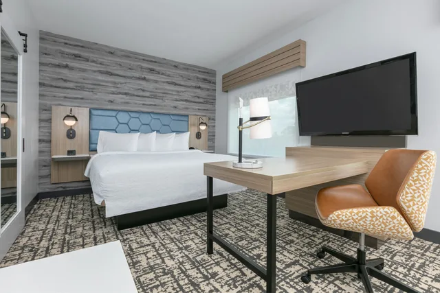 استوديو بسرير كينج، Hampton Inn & Suites Shenandoah The Woodlands, TX 1/2