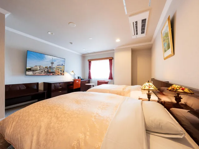 Semi Room, Standard, 2 Semi Double Beds، HOTEL SANSENKAKU 1/1