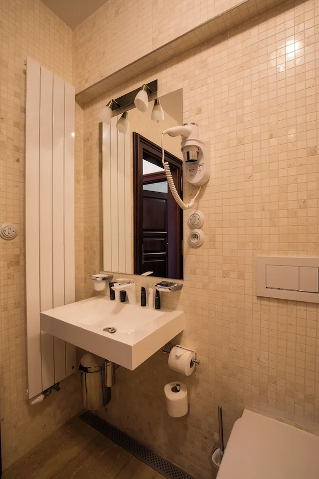 جناح بسرير كينج بشرفة، Hotel Ebersbach 4/4