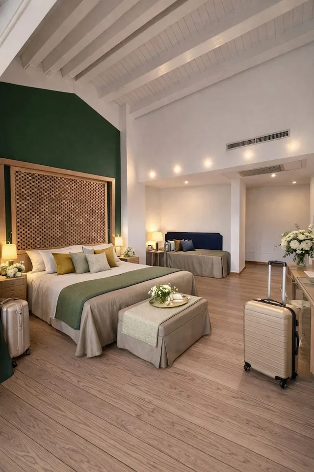 غرفة تنفيذية ثلاثية بسرير كينج وسرير فردي، Bouganville Hill Resort Wellness Space 1/4