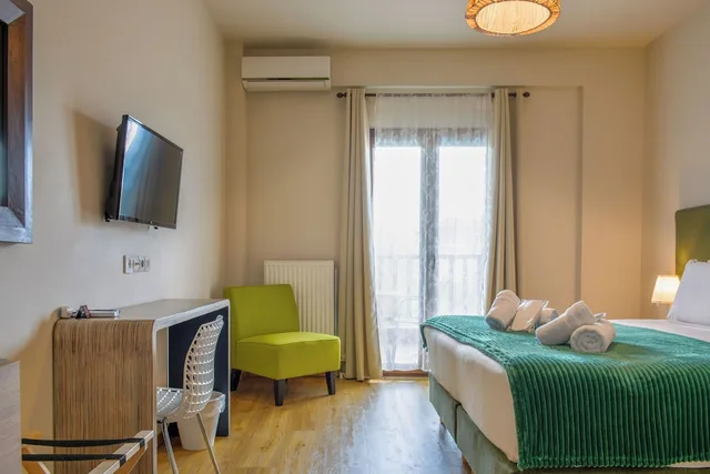 غرفة سوبيريور بسرير مزدوج بإطلالة على الجبل، Guesthouse Monastiri 5/10