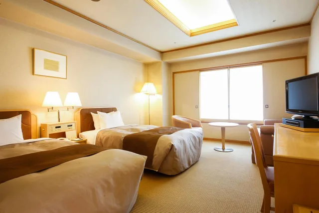 غرفة غربية بثلاثة أسرّة، Takayama Green Hotel - Keio Group Hotels 1/2