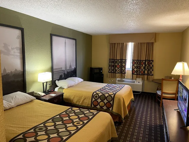 غرفة قياسية بسريرين مزدوجين للمدخنين، Super 8 by Wyndham Hancock MD 1/3