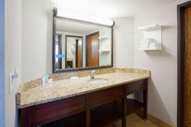 جناح بسرير كينج بإطلالة على البحيرة بغرفة نوم واحدة، Hampton Inn Duluth Canal Park 2/3