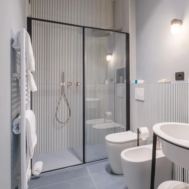 شقة بغرفتي نوم في الملحق، Touring Hotel Bologna 3/5