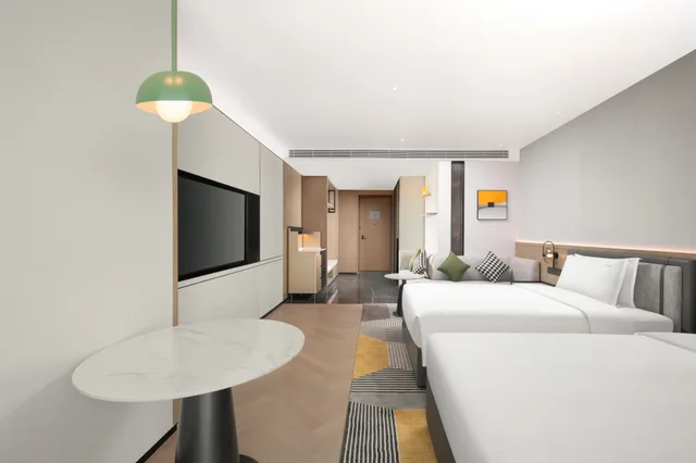 غرفة قياسية بسريرين مزدوجين لذوي الإعاقة، Holiday Inn Kunshan East 2/3