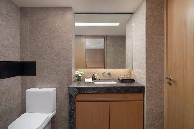 شقة تنفيذية بسرير كينج بإطلالة على المدينة بغرفة نوم واحدة بمطبخ، Ascott IFC Guangzhou 9/10