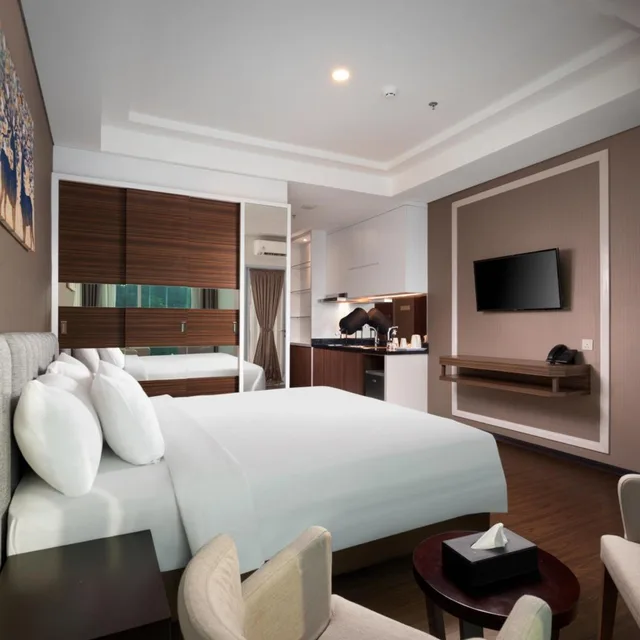 Deluxe, Forest View، Panbil Residence Serviced Apartment 8/10