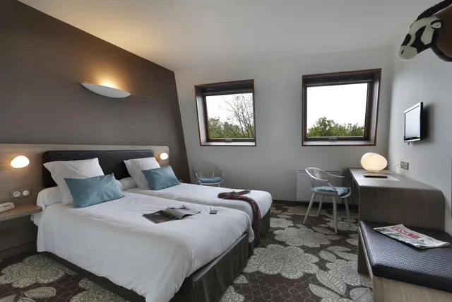 غرفة قياسية بسريرين منفصلين، Hotel Vaillant 3/10