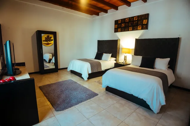 غرفة ديلوكس بسريرين مزدوجين، Hacienda de Guadalupe Hotel Boutique 1/4
