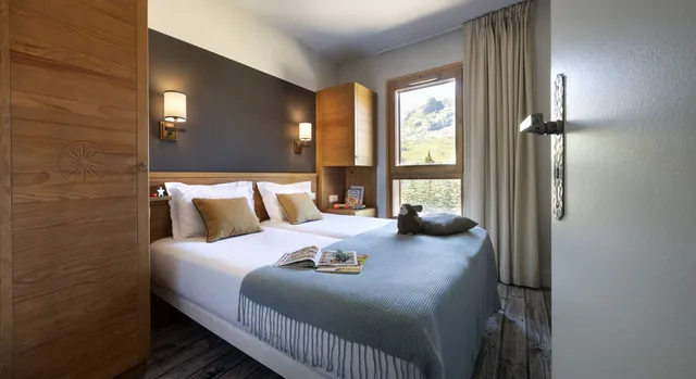 3 Rooms, Apartment, 2 Double and Twin Beds, Sofa, Balcony، Pierre Vacances Premium Flaine Les Terrasses D Eos 3/8
