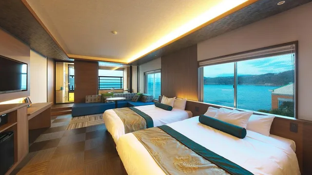 Special, Aoi, Twin Beds, Ocean View، Senoumi 1/1