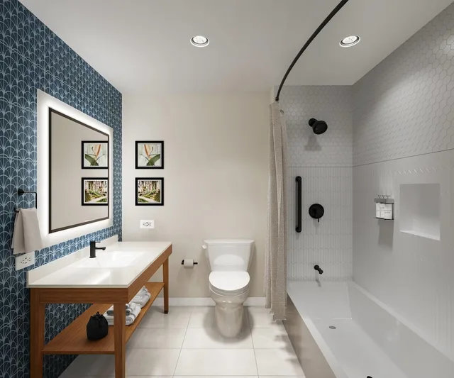 جناح بسرير كينج مع أريكة لذوي الإعاقة، Country Inn & Suites by Radisson, Amarillo Central 6/6