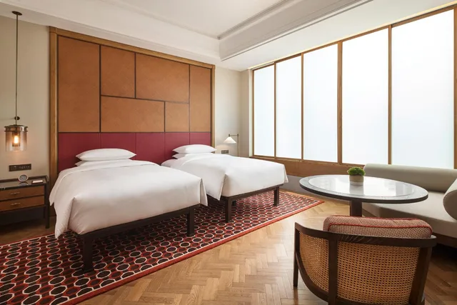 غرفة بسريرين منفصلين، Andaz Xiamen 1/2