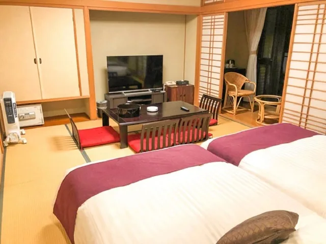 Connecting, Junior Suite, Traditional, Twin Beds, 2 Futon Beds, Outdoor Bath, Terrace, Livemax Resort Jyogasaki-Kaigan 7/7