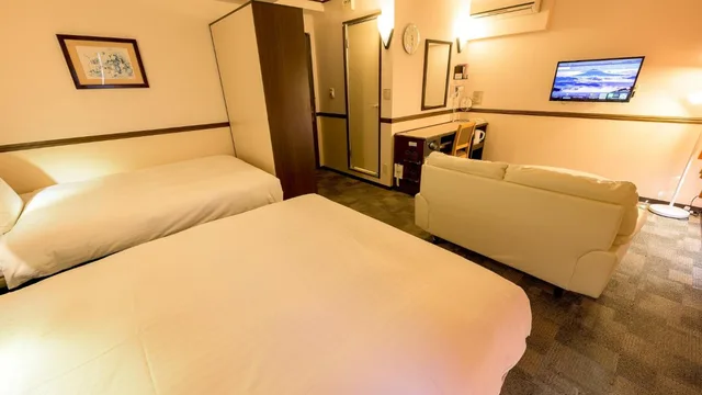غرفة ديلوكس بسريرين منفصلين للمدخنين، Toyoko Inn Tochigi Ashikaga-eki Kita-guchi 2/8