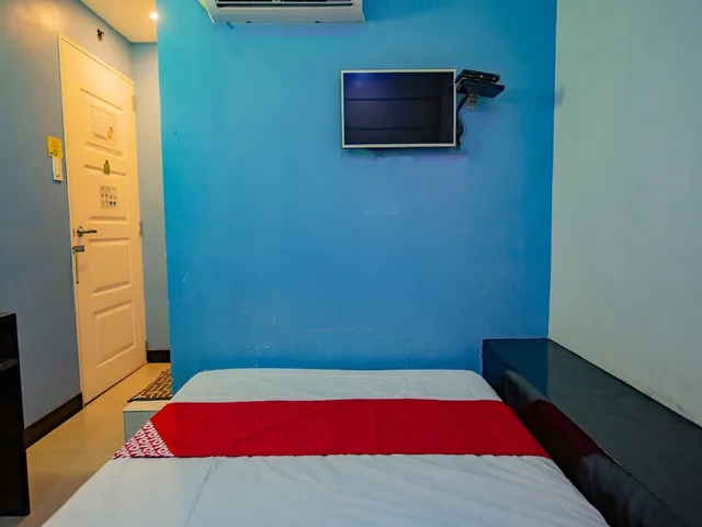 غرفة ديلوكس بسرير مزدوج، OYO 717 Ranchotel Bayanan 3/4
