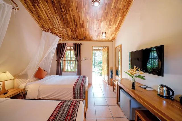 بنغل عائلي بسرير كينج وسريرين منفصلين بغرفتي نوم، La Mer Resort 2/10