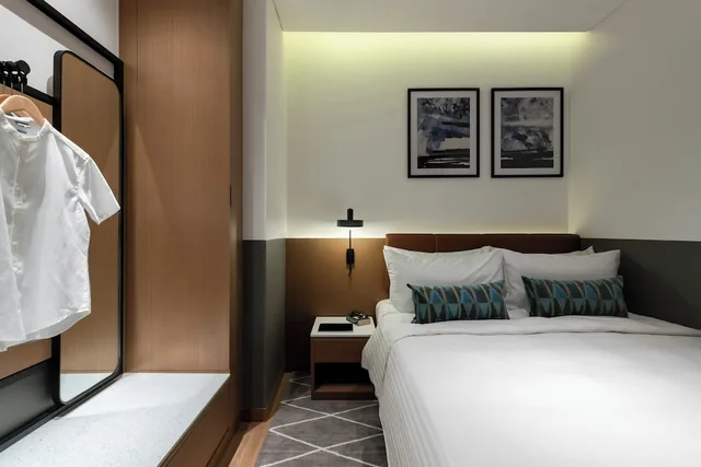 غرفة تنفيذية بسرير كينج وسرير كوين وسريرين بغرفتي نوم، Citadines Connect Georgetown Penang 1/5
