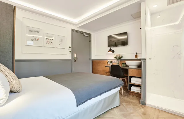 غرفة مريحة، Hotel Petit Lafayette 1/2