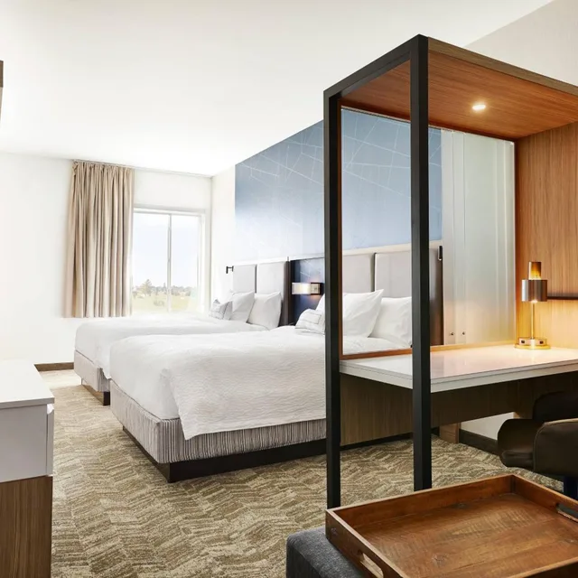 Junior Suite, 2 Queen Beds, Trundle Bed, Accessible, Springhill Suites Springfield North 1/6